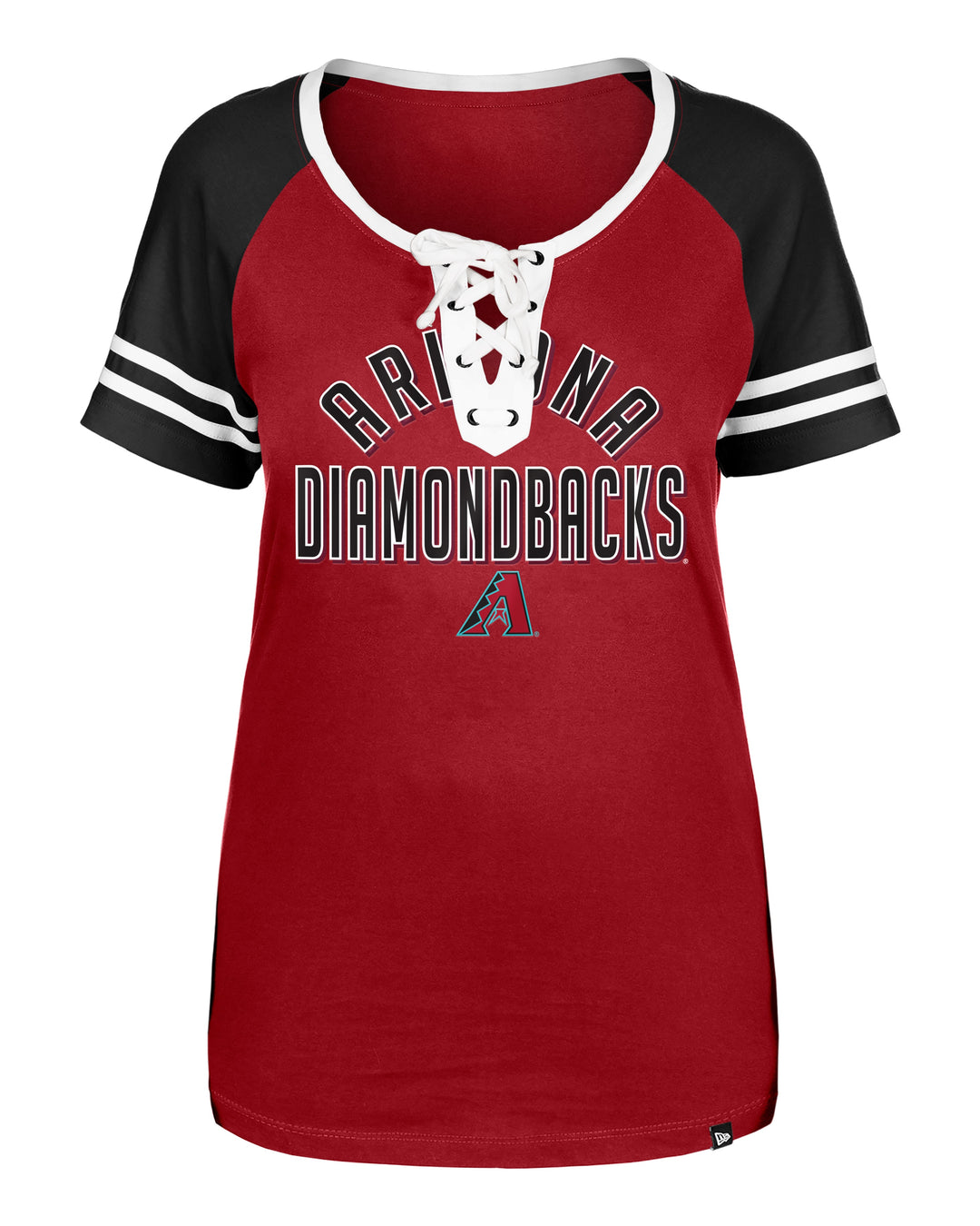 Arizona Diamondbacks Women’s New Era Lace Up Athlete Tee