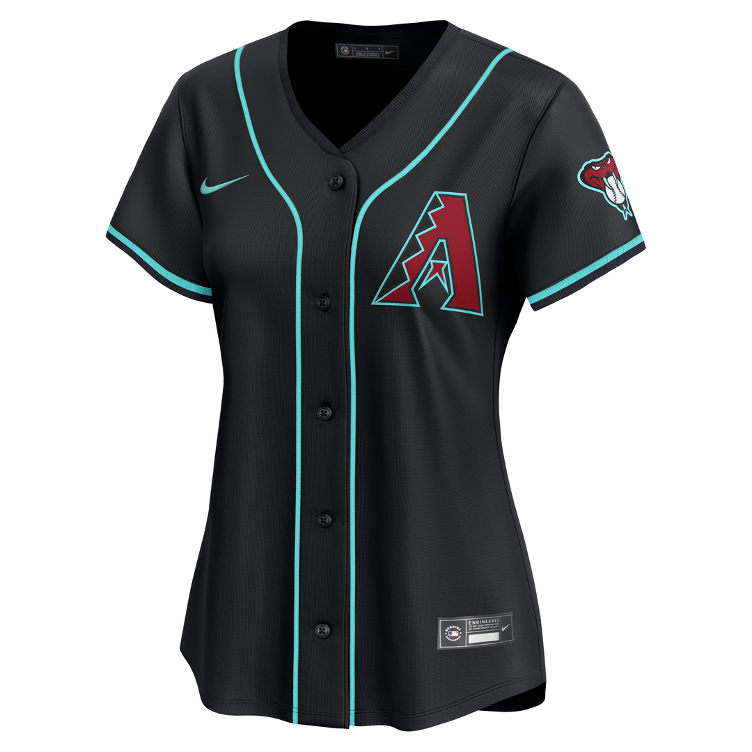 Arizona Diamondbacks Women’s Black Limited Alt Jersey