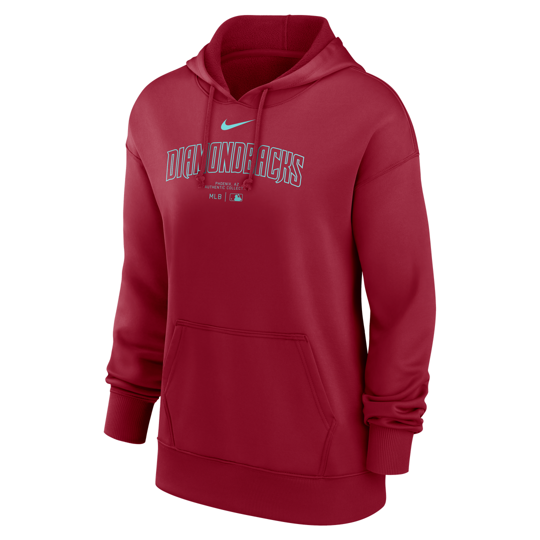 Arizona Diamondbacks Women’s Nike Red Therma Hoodie - Hoodie