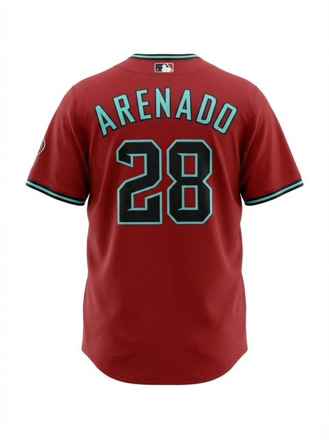 Arizona Diamondbacks Nike Men's Red Limited Arenado Jersey